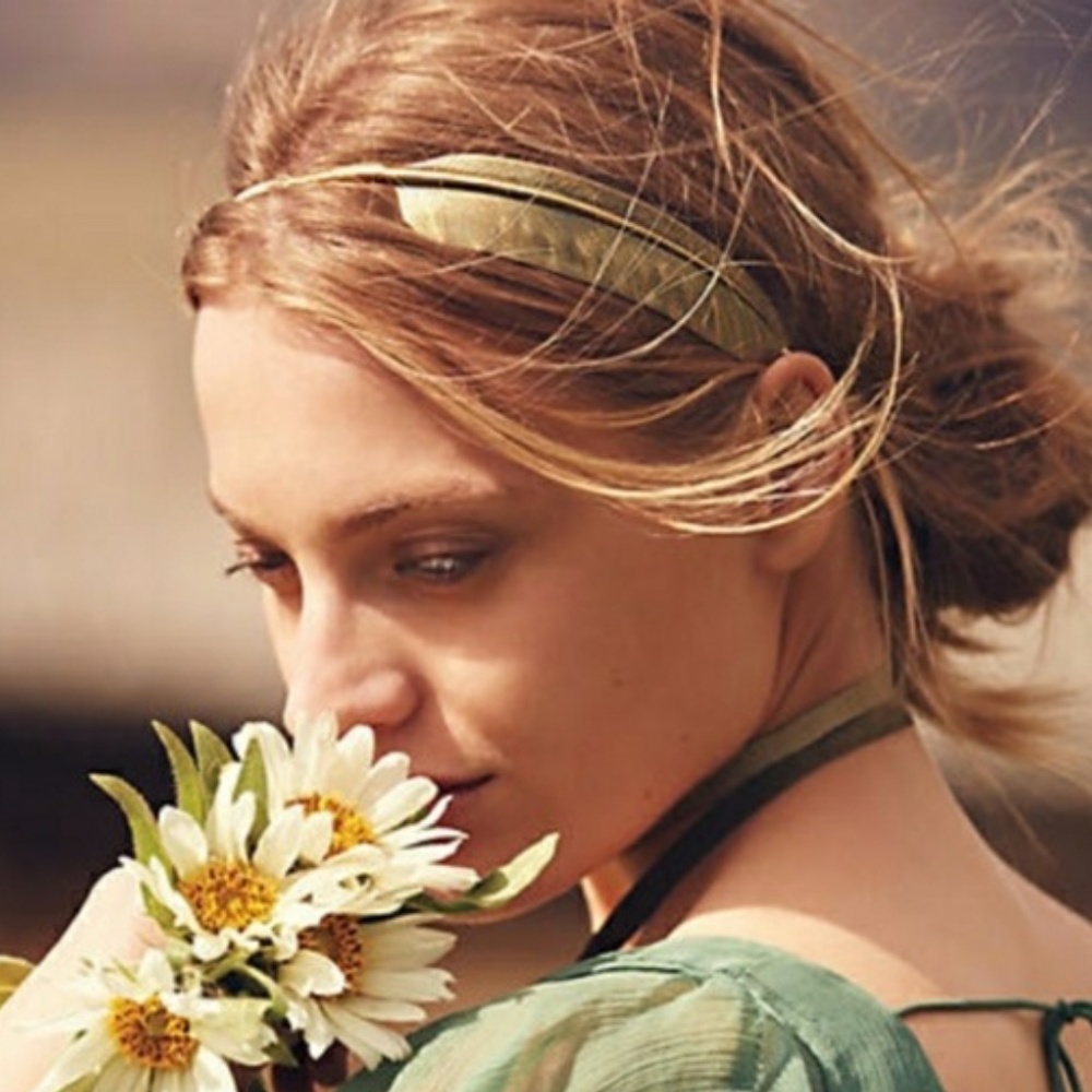 Anthropologie Feather Arc Headband